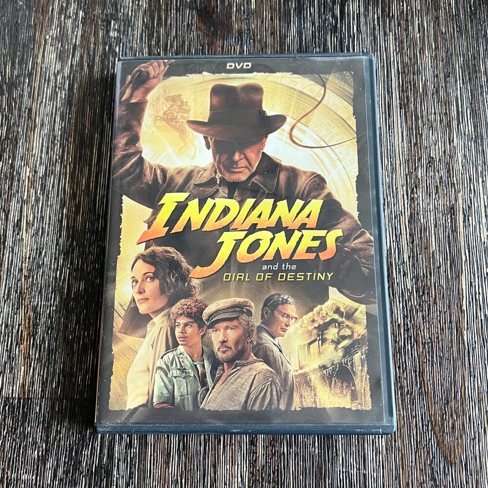 Indiana Jones and the Dial of Destiny Movie Film DVD Harrison Ford 2023 PG-13